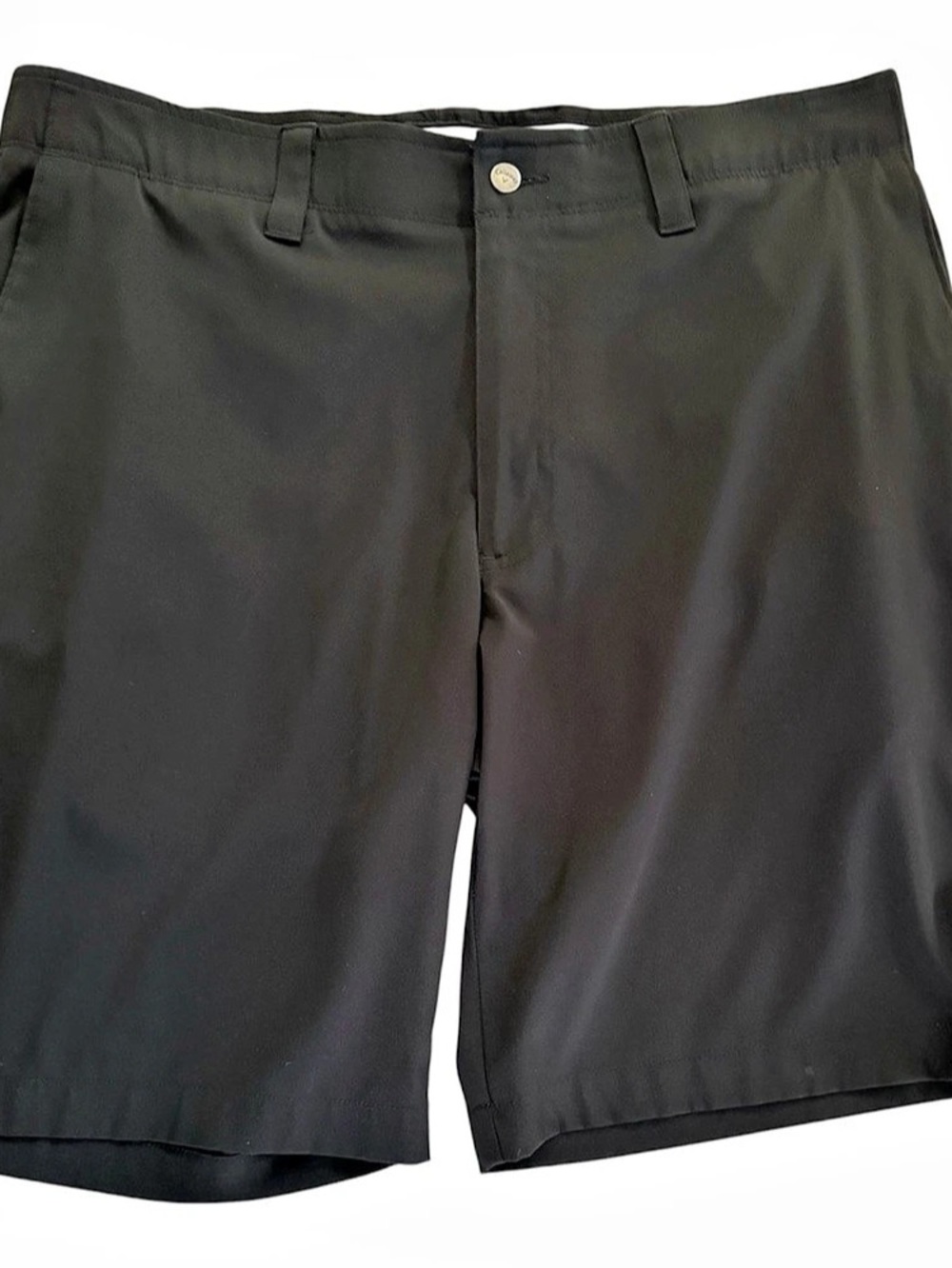 Callaway Opti-Stretch Solid Short Men's Golf Shorts Black Waist 36 pre-owned